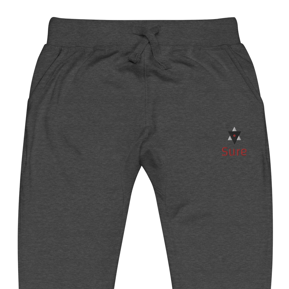 Merkaba Embroidered Fleece Sweatpants
