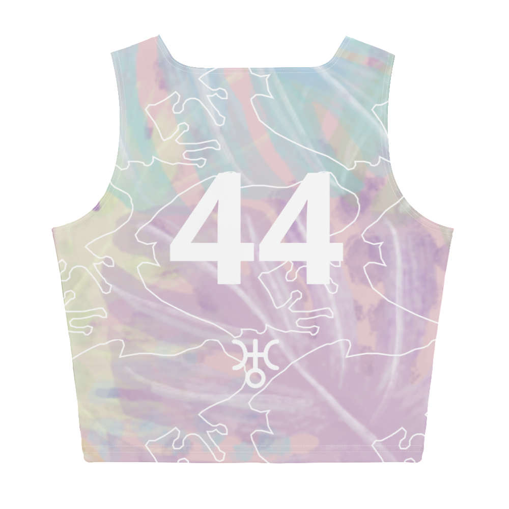 pSkychedelic Rainforest Frog Crop Top