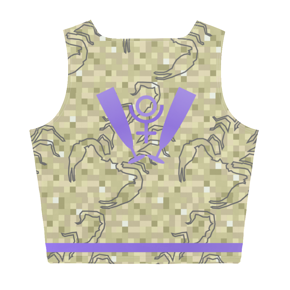 Scorpion Spirit Crop Top - Amethyst