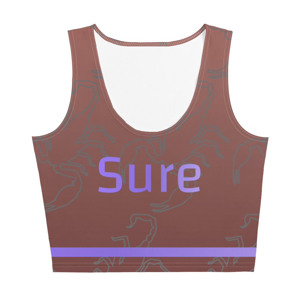 Scorpion Spirit Crop Top - Amethyst