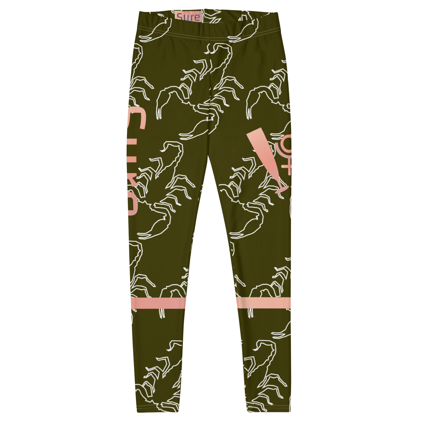 Scorpion Spirit Leggings - Rosegold