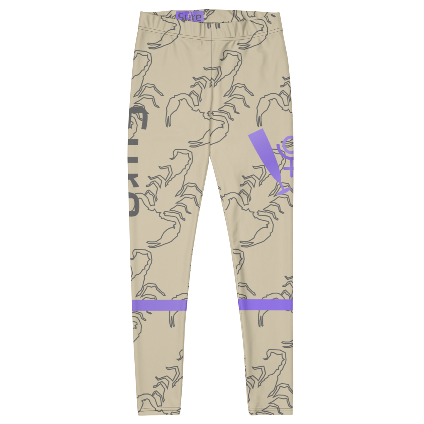 Scorpion Spirit Leggings - Amethyst
