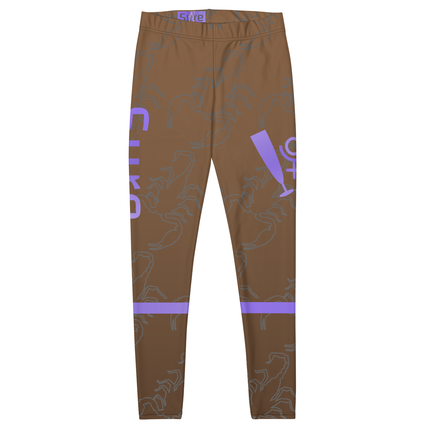 Scorpion Spirit Leggings - Amethyst