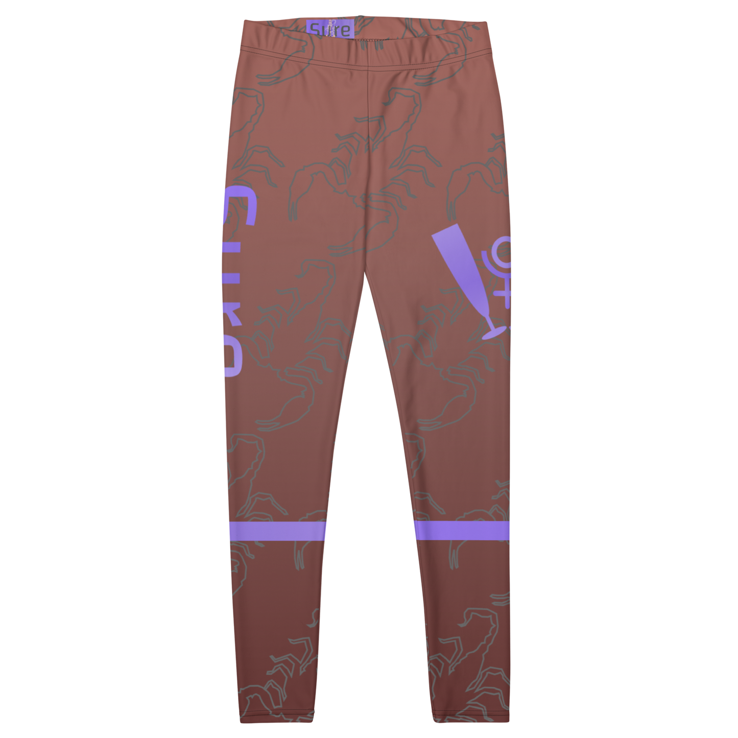 Scorpion Spirit Leggings - Amethyst