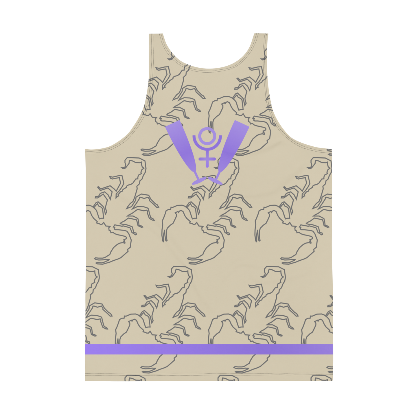 Scorpion Spirit Tank Top - Amethyst
