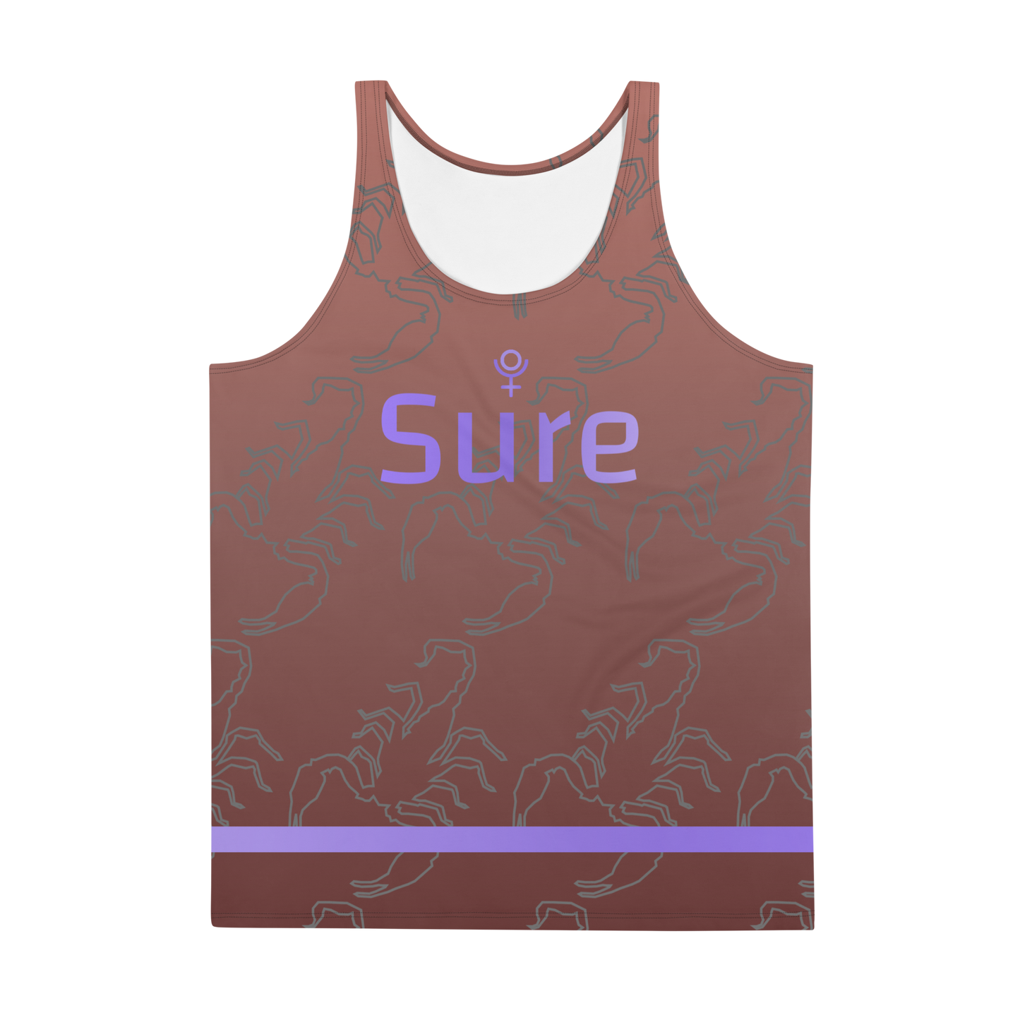 Scorpion Spirit Tank Top - Amethyst