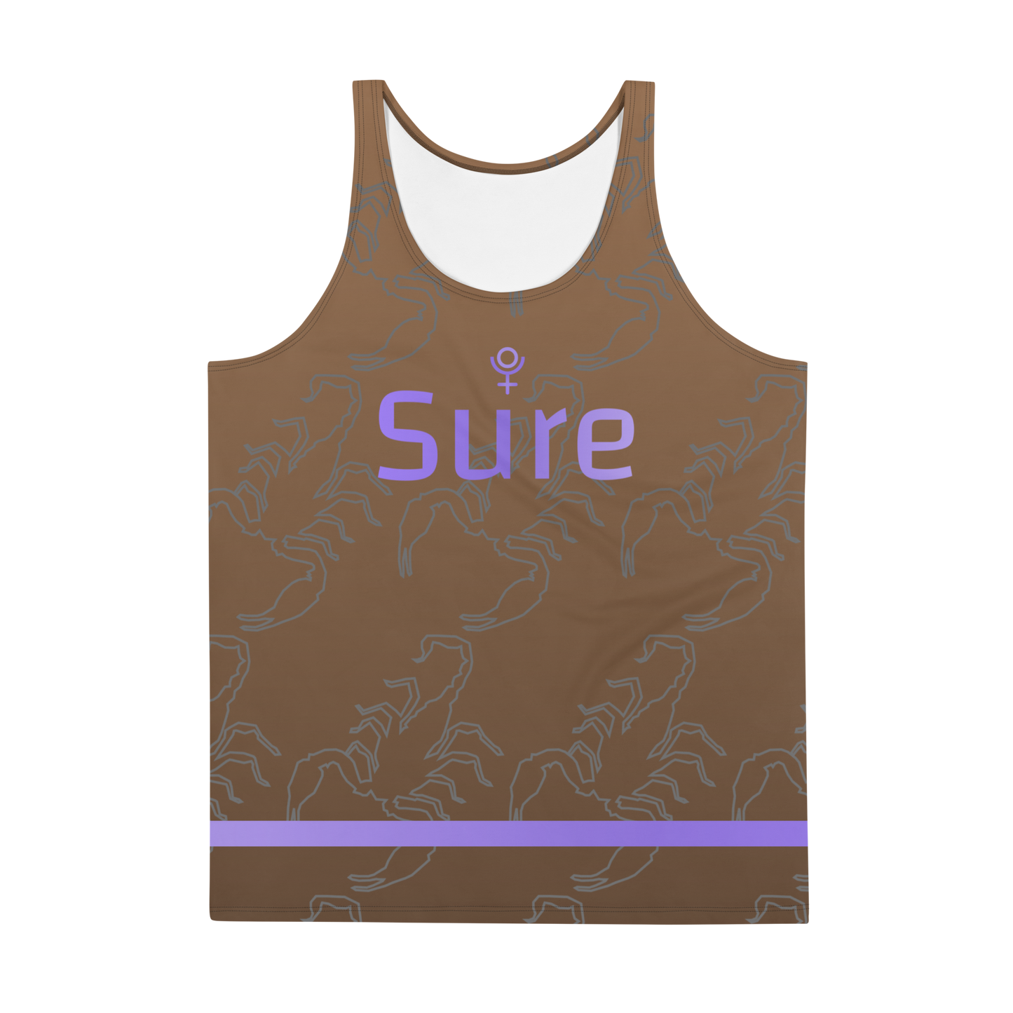 Scorpion Spirit Tank Top - Amethyst
