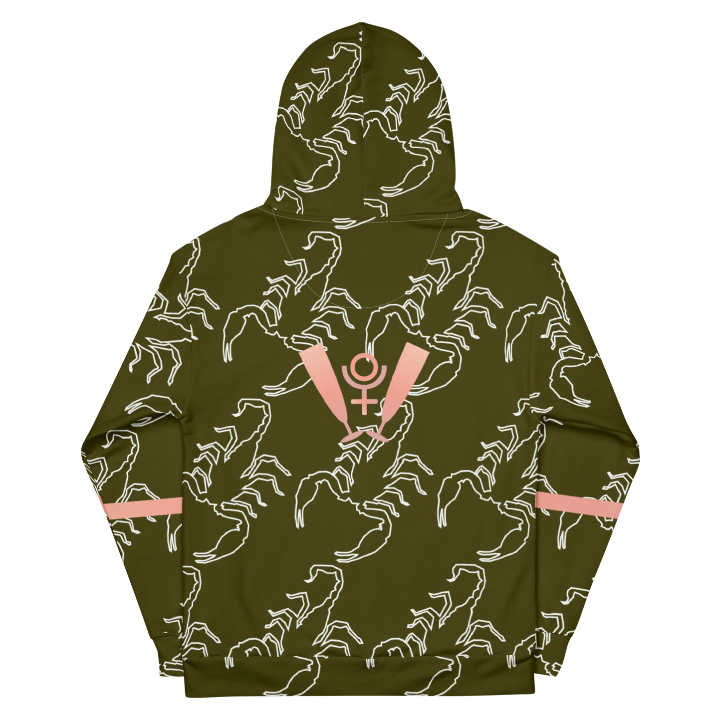 Scorpion Spirit Hoodie - Rosegold