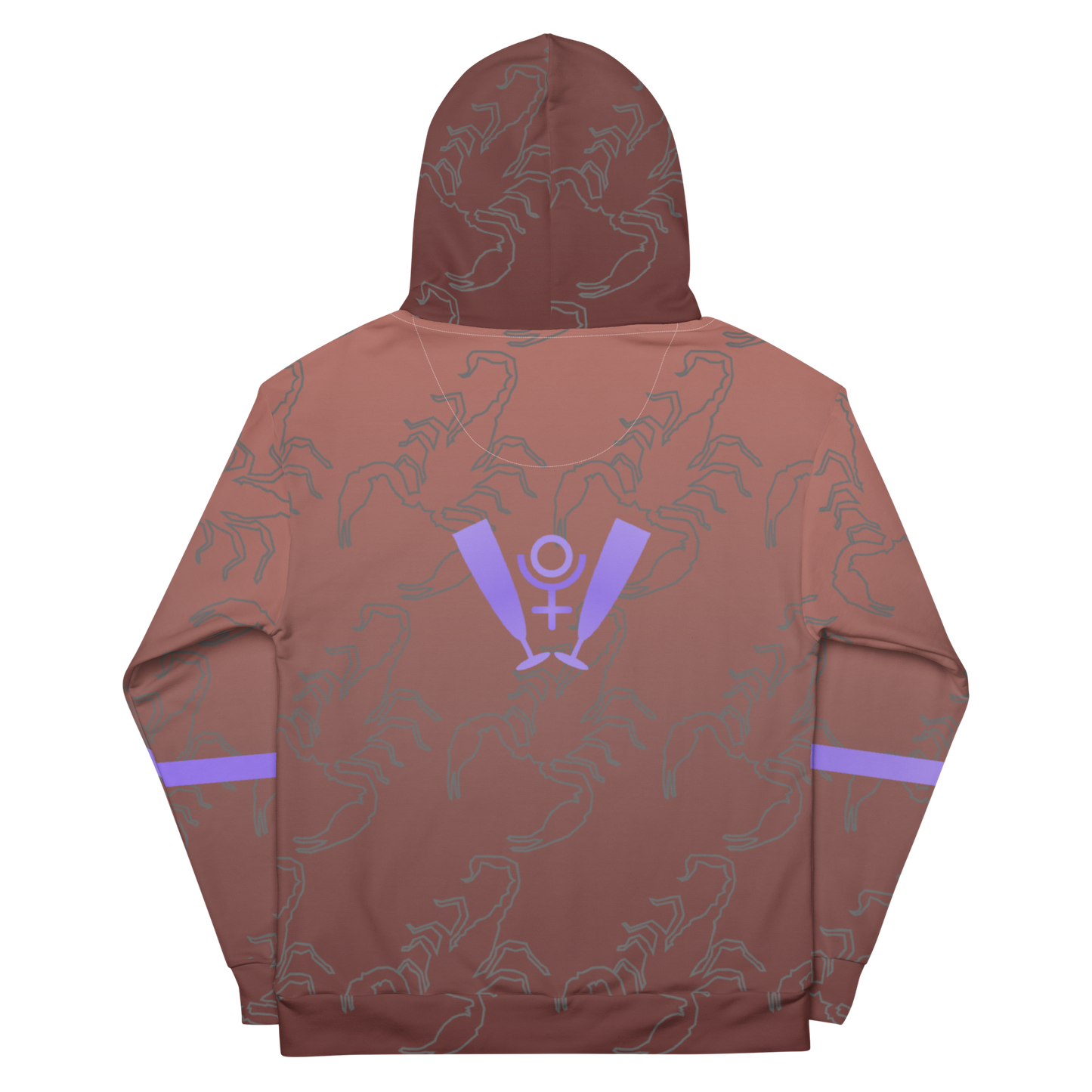 Scorpion Spirit Hoodie Amethyst