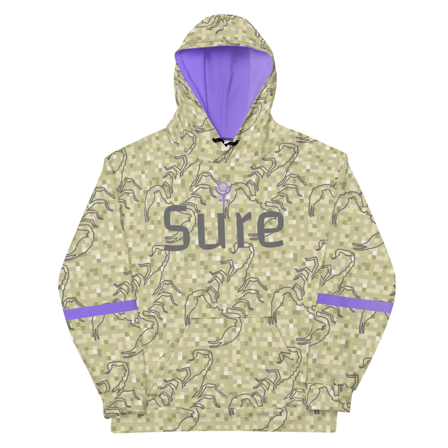 Scorpion Spirit Hoodie Amethyst