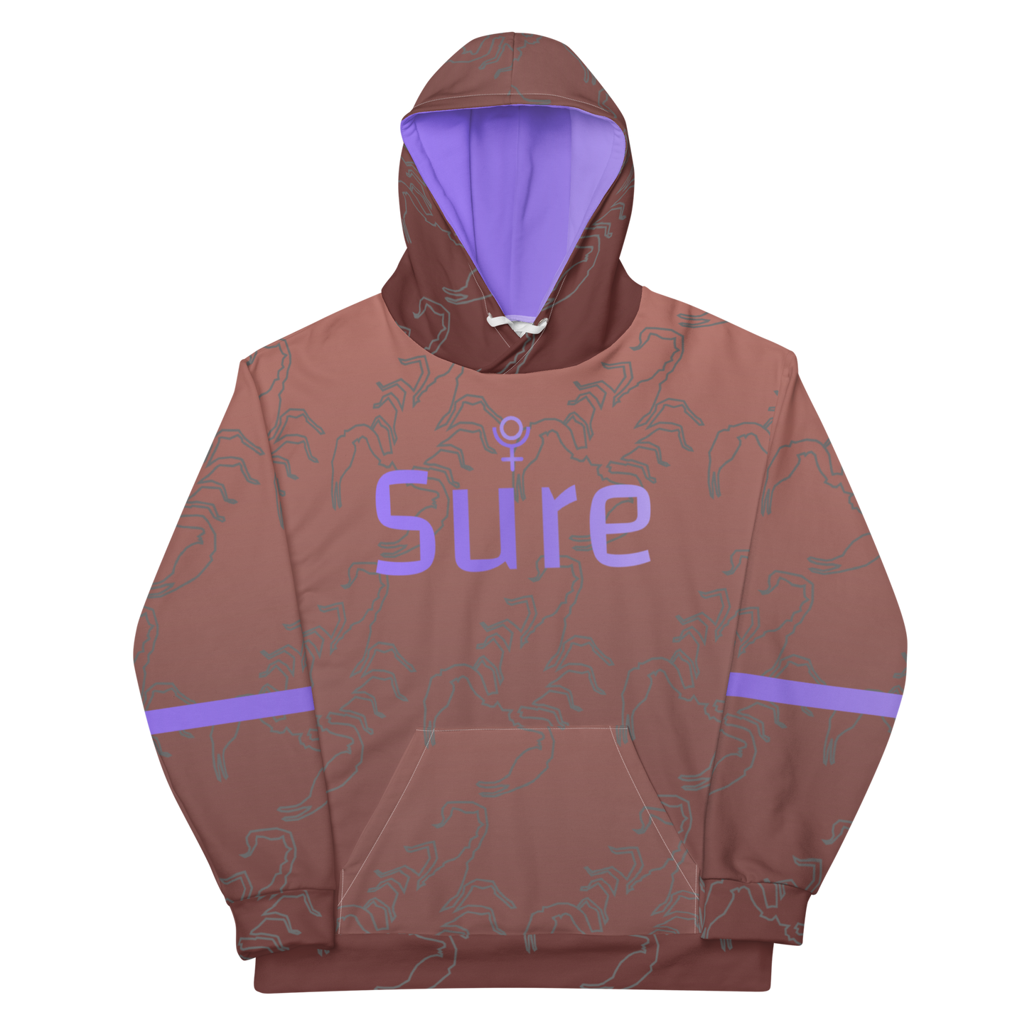 Scorpion Spirit Hoodie Amethyst