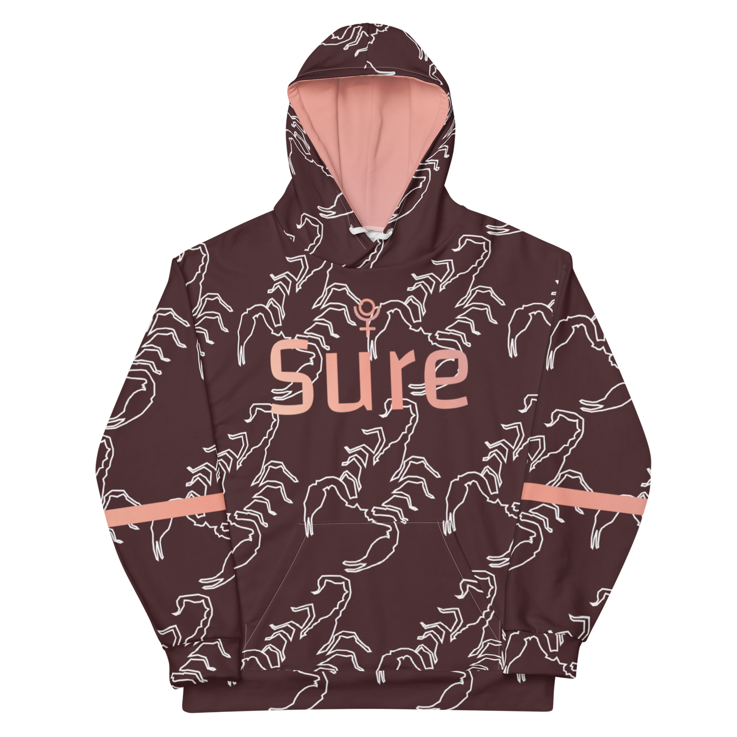 Scorpion Spirit Hoodie - Rosegold