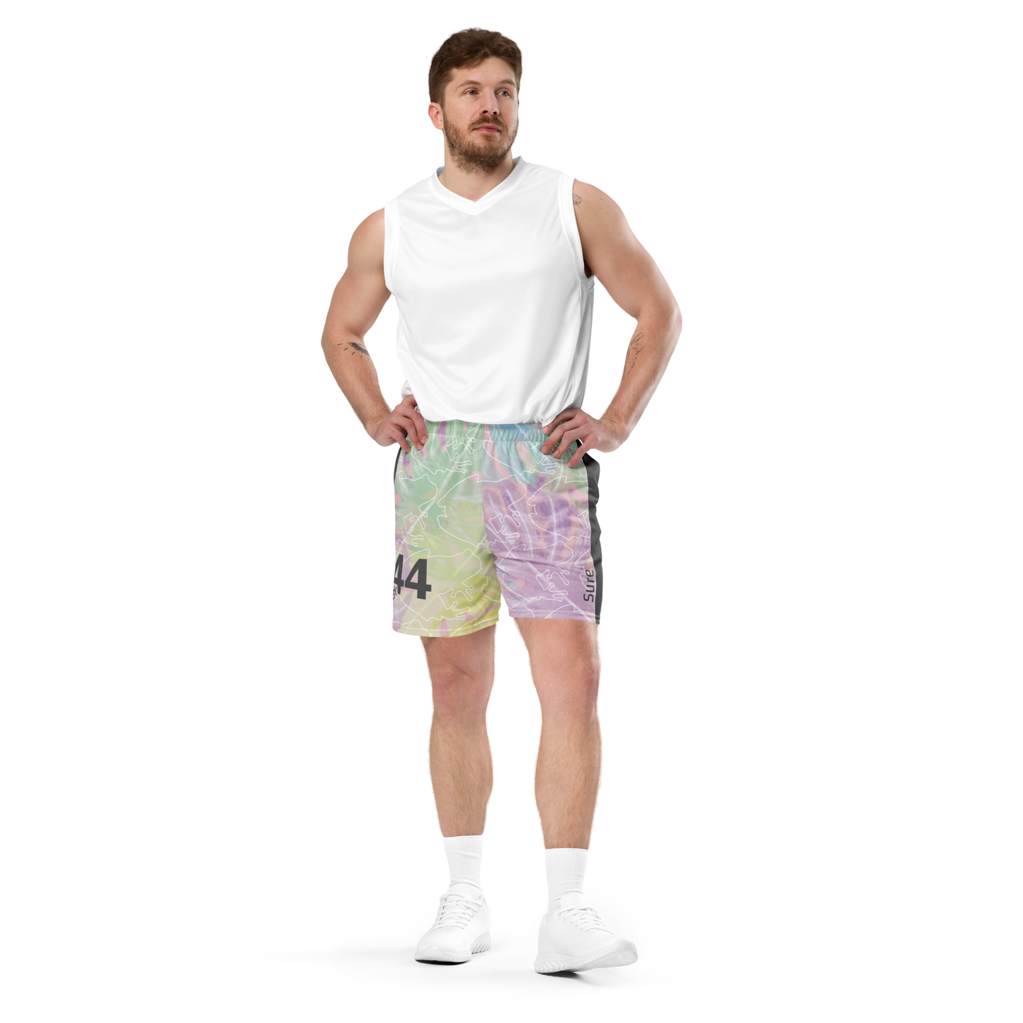 pSkychedelic Rainforest Mesh Shorts