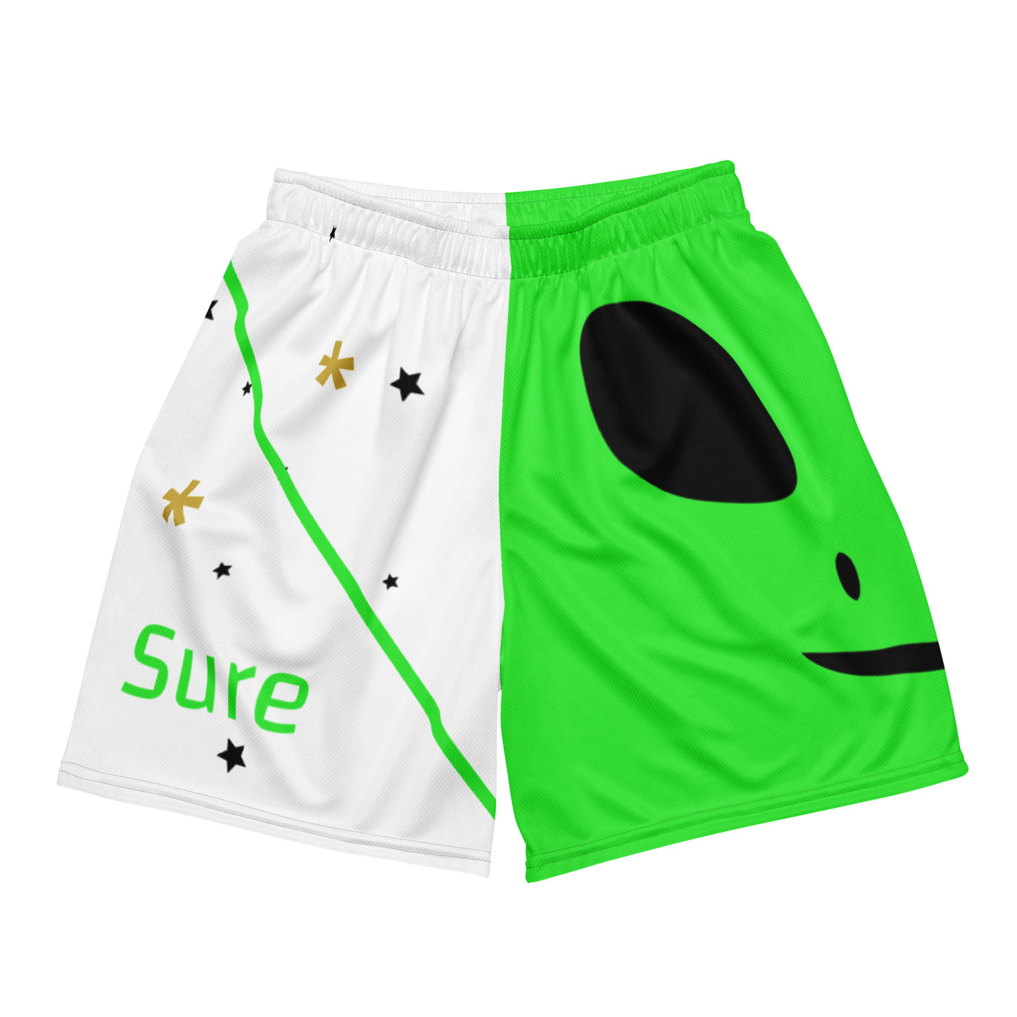 Intergalactic Federation Alien Disguise: Mesh Shorts