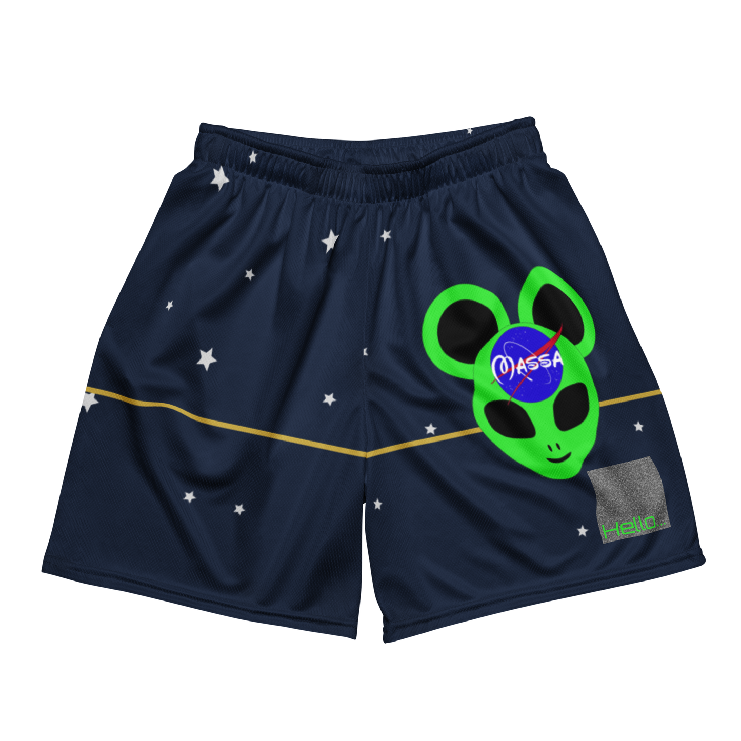 Intergalactic Mesh Shorts
