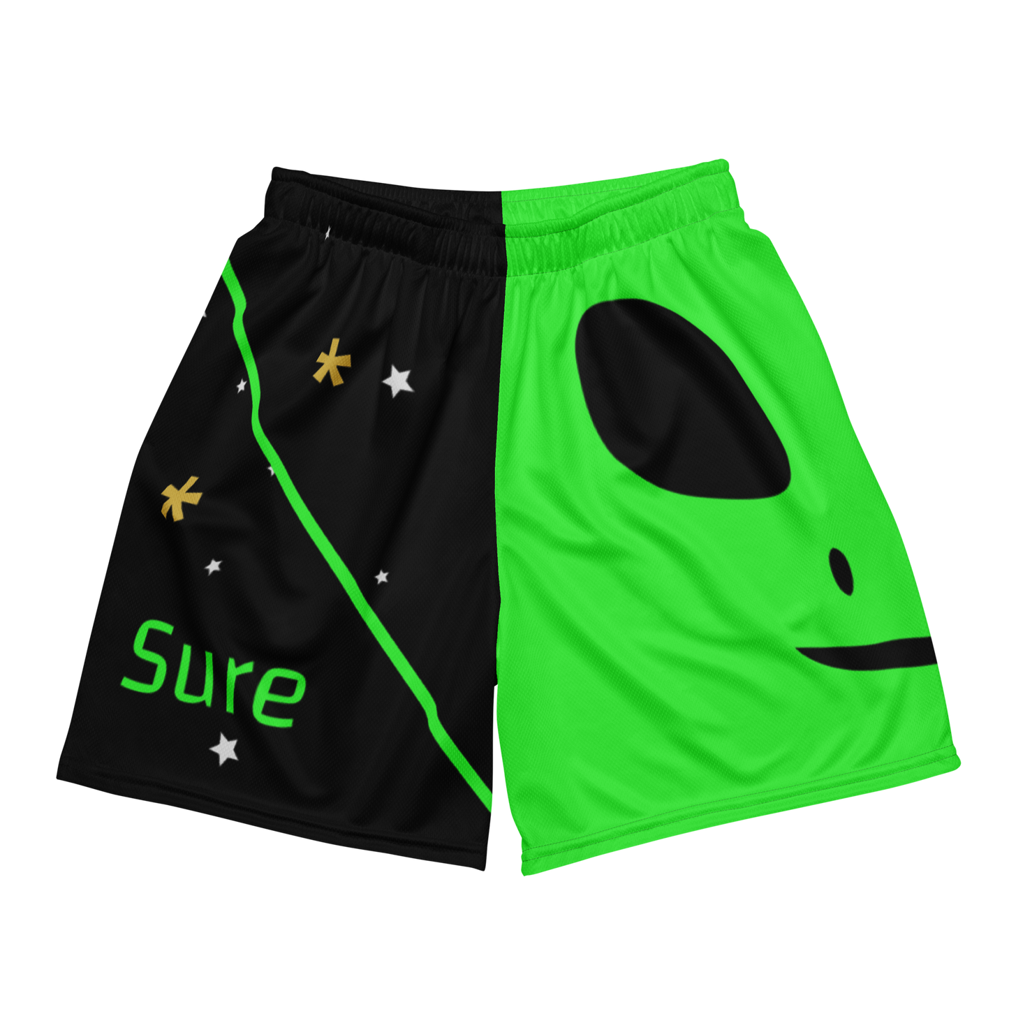 Intergalactic Federation Alien Disguise: Mesh Shorts