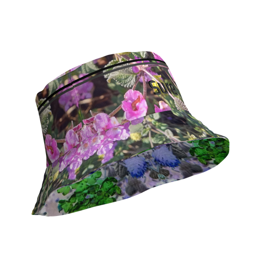 Flower Reversible bucket hat