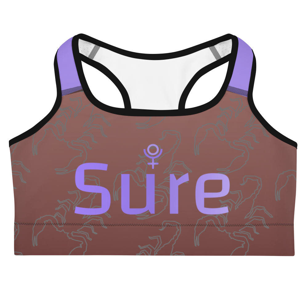Scorpion Spirit Sports Bra - Amethyst