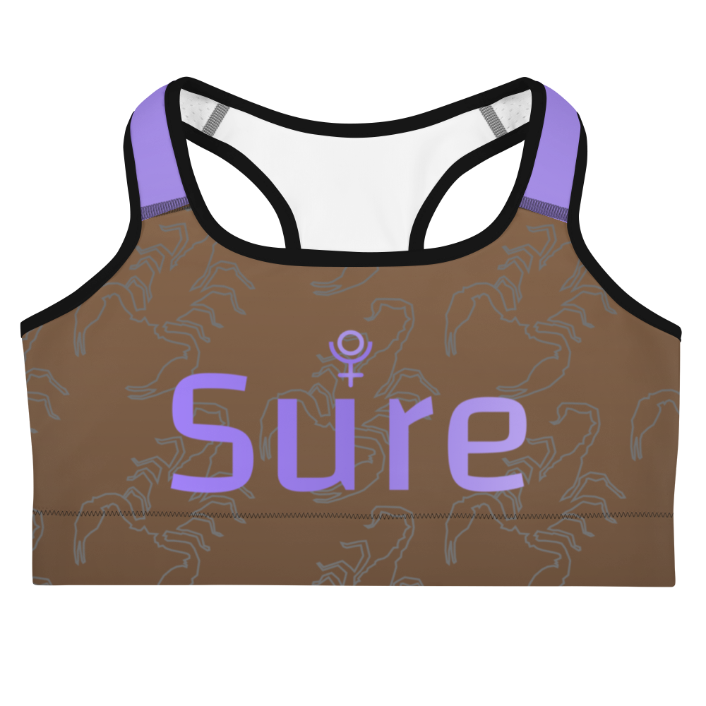 Scorpion Spirit Sports Bra - Amethyst