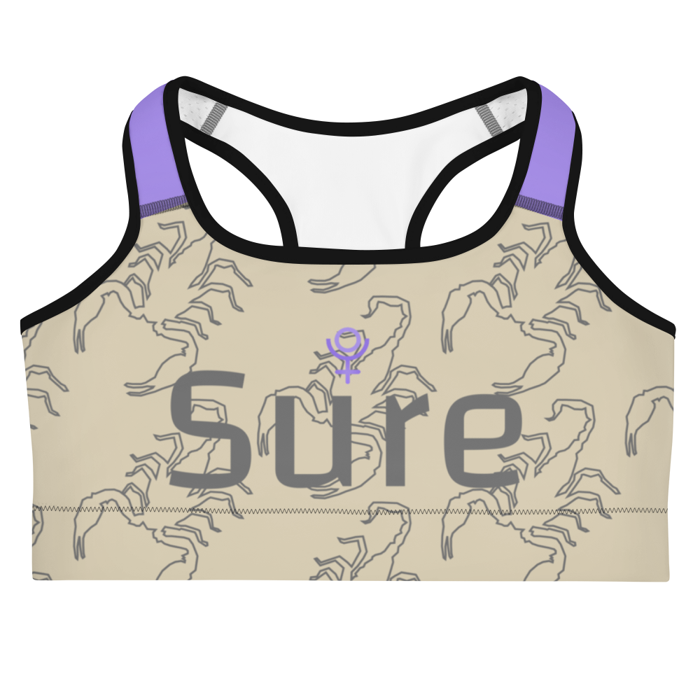 Scorpion Spirit Sports Bra - Amethyst
