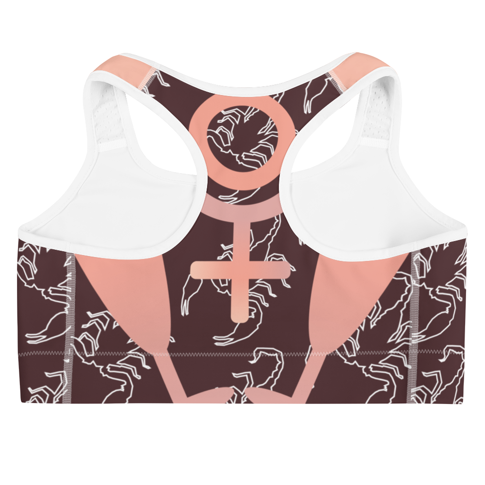 Scorpion Spirit Sports Bra - Rosegold