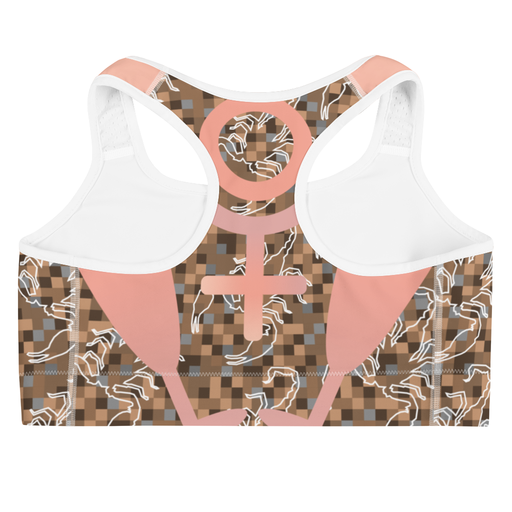 Scorpion Spirit Sports Bra - Rosegold