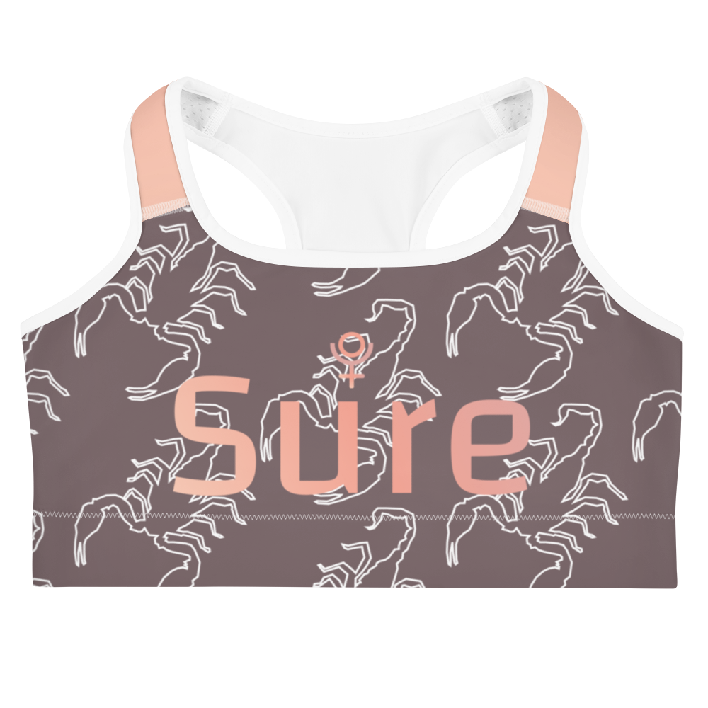 Scorpion Spirit Sports Bra - Rosegold