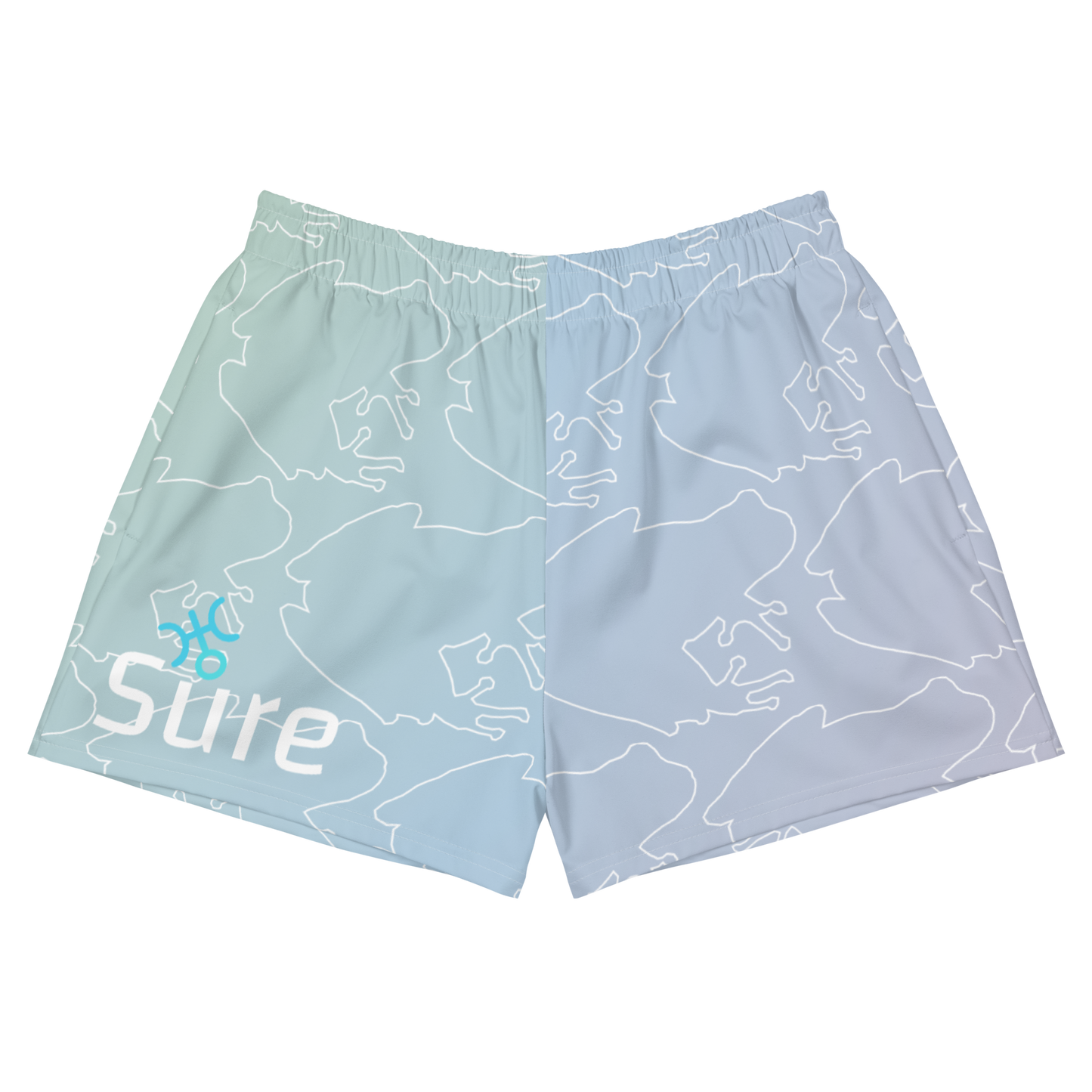 Frog Spirit Athletic Short Shorts