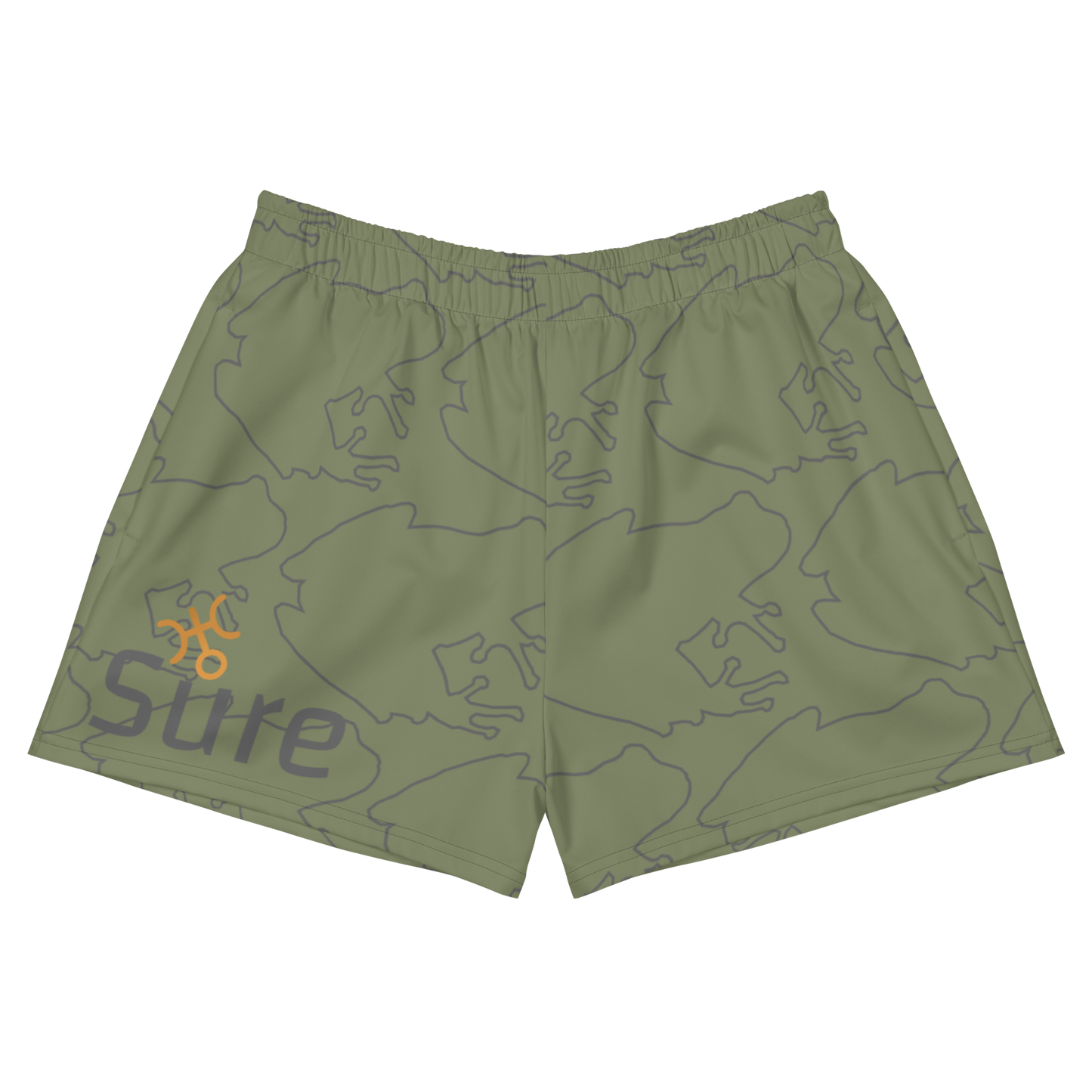 Frog Spirit Athletic Short Shorts
