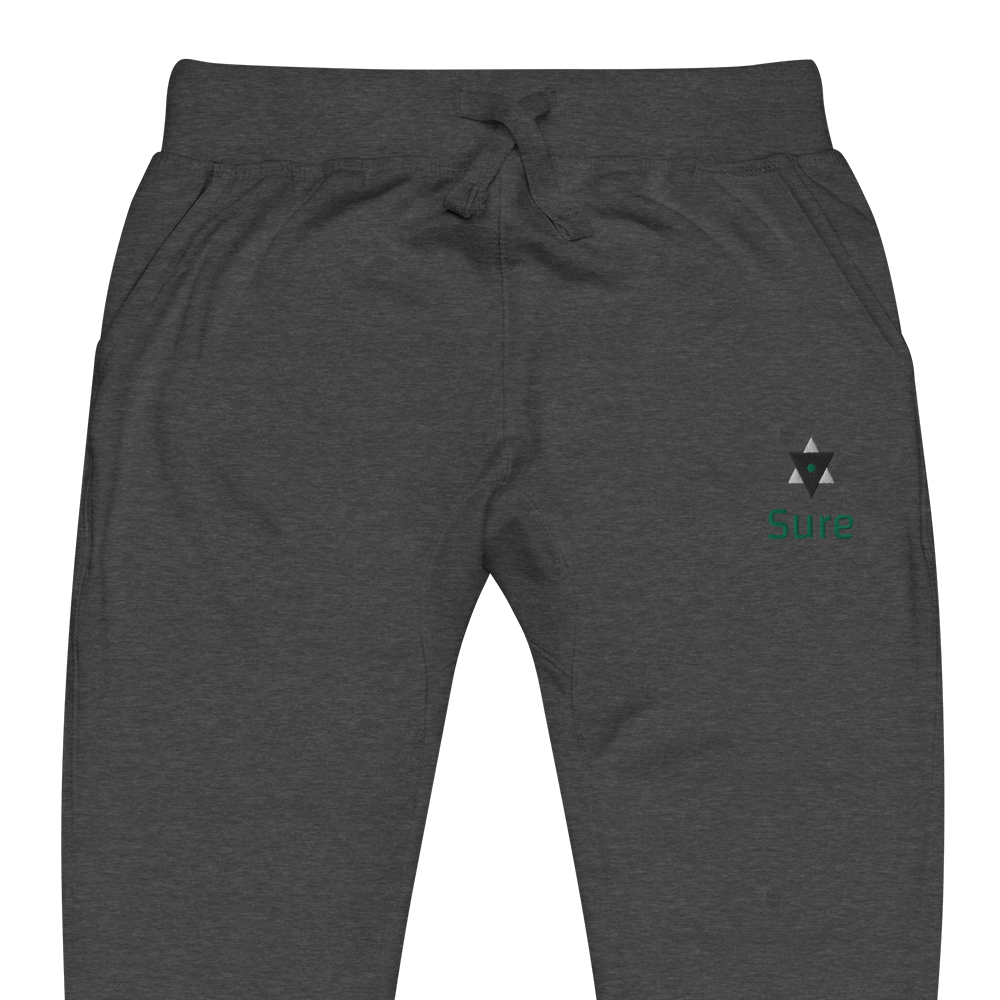 Merkaba Embroidered Fleece Sweatpants