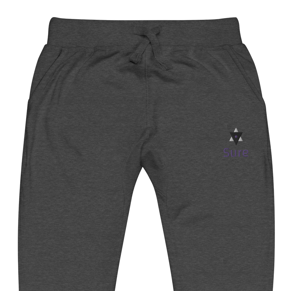 Merkaba Embroidered Fleece Sweatpants