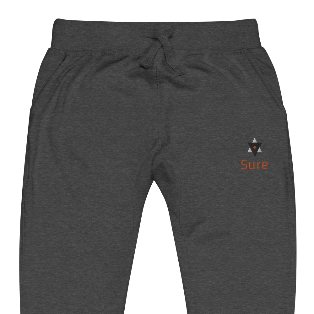Merkaba Embroidered Fleece Sweatpants