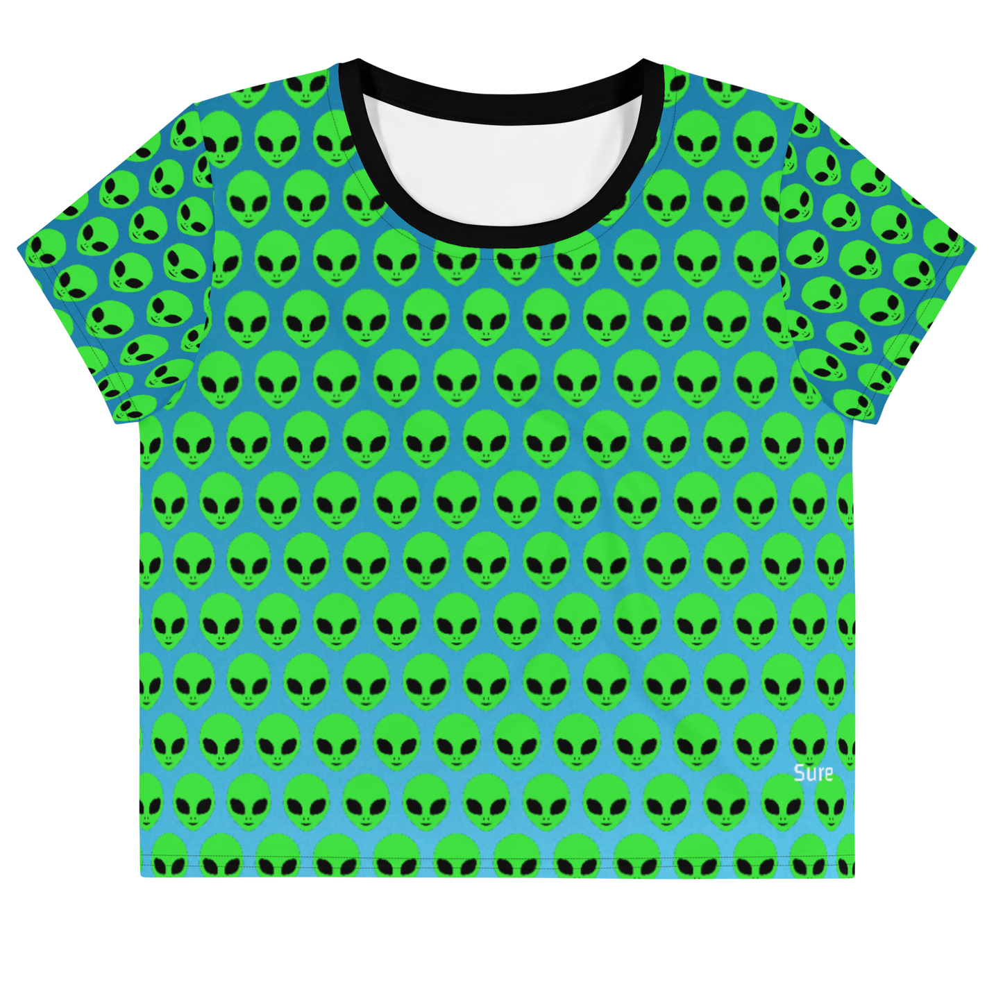 PolkadAlien Crop Tee